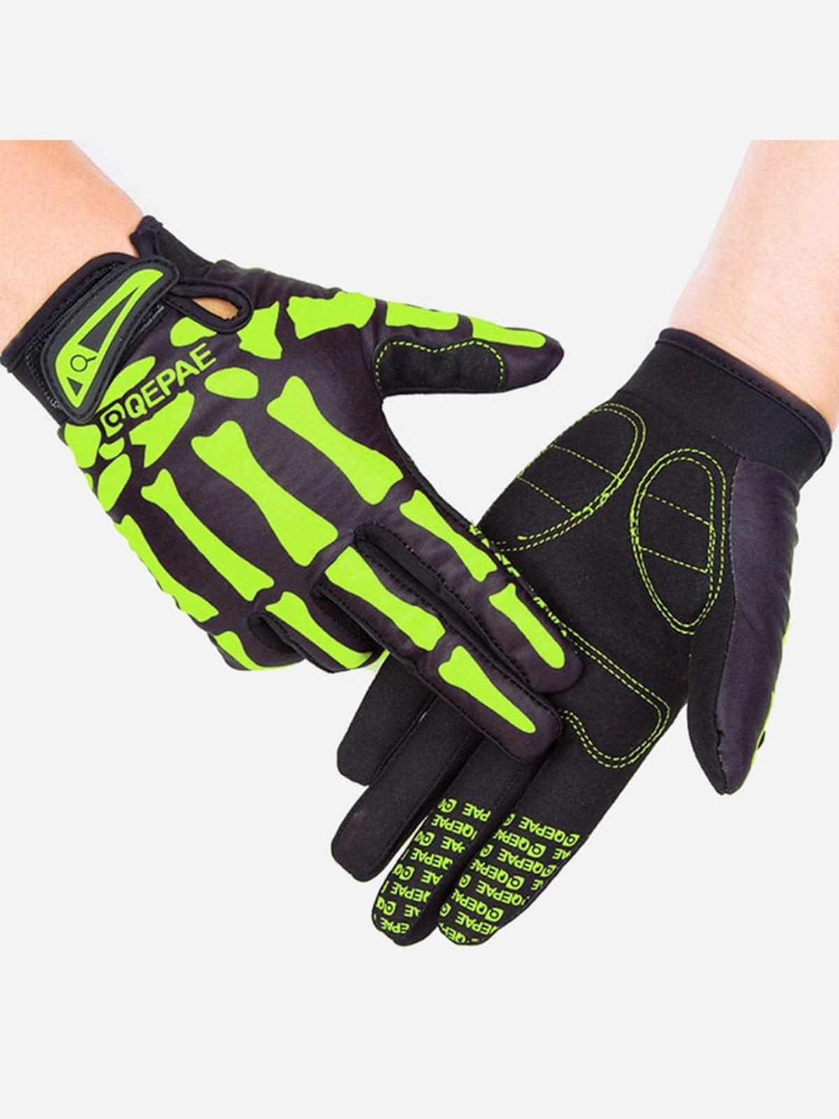 Punk Skeleton Claw Gloves