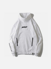 Polar Fleece Turtleneck Hoodie