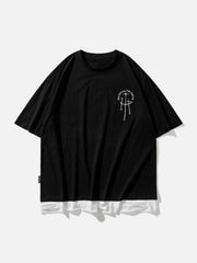 Tassel Cross Graphic Tee