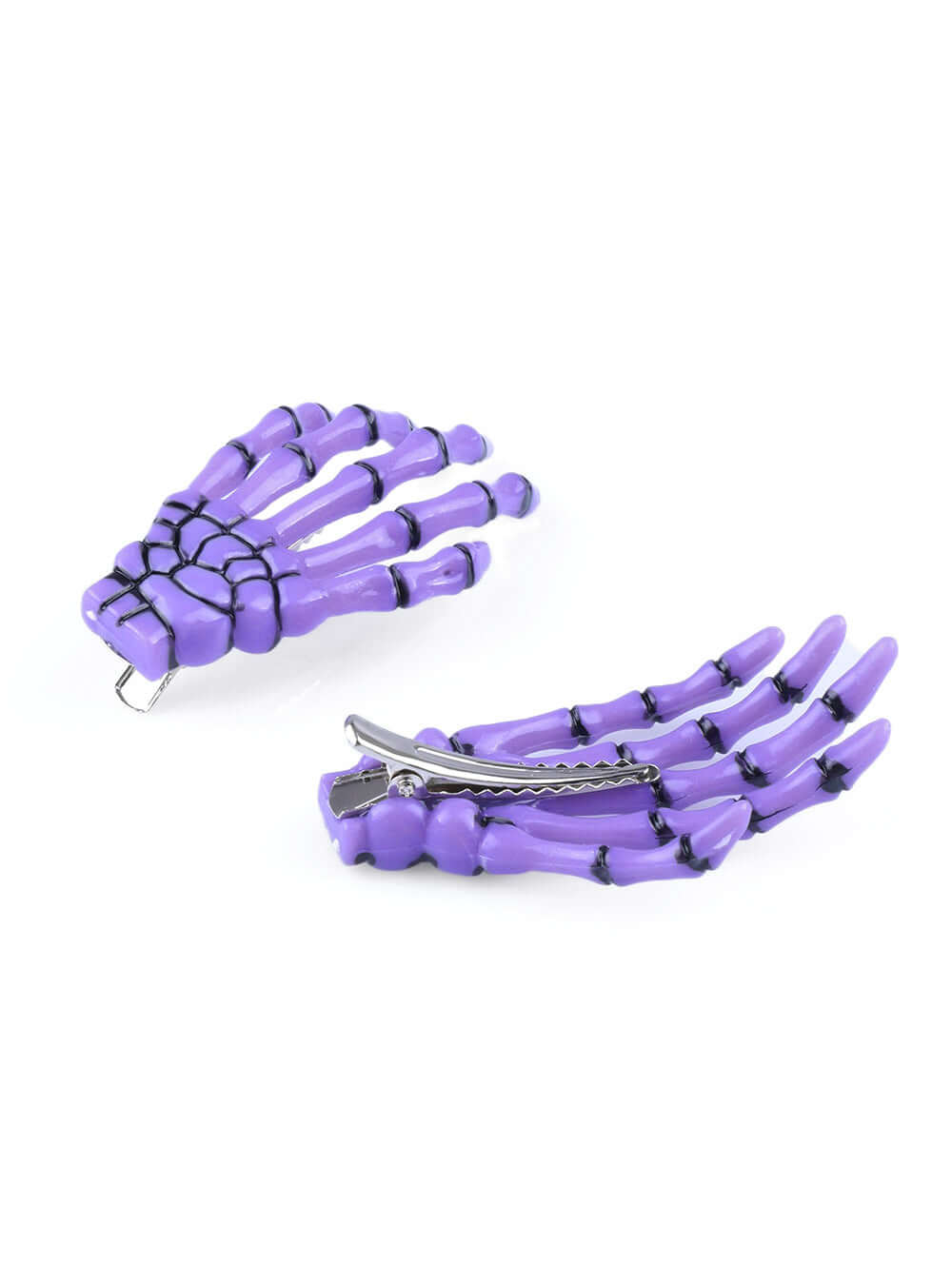 1 pair Fashion Hair Accessories Skeleton Claws Skull