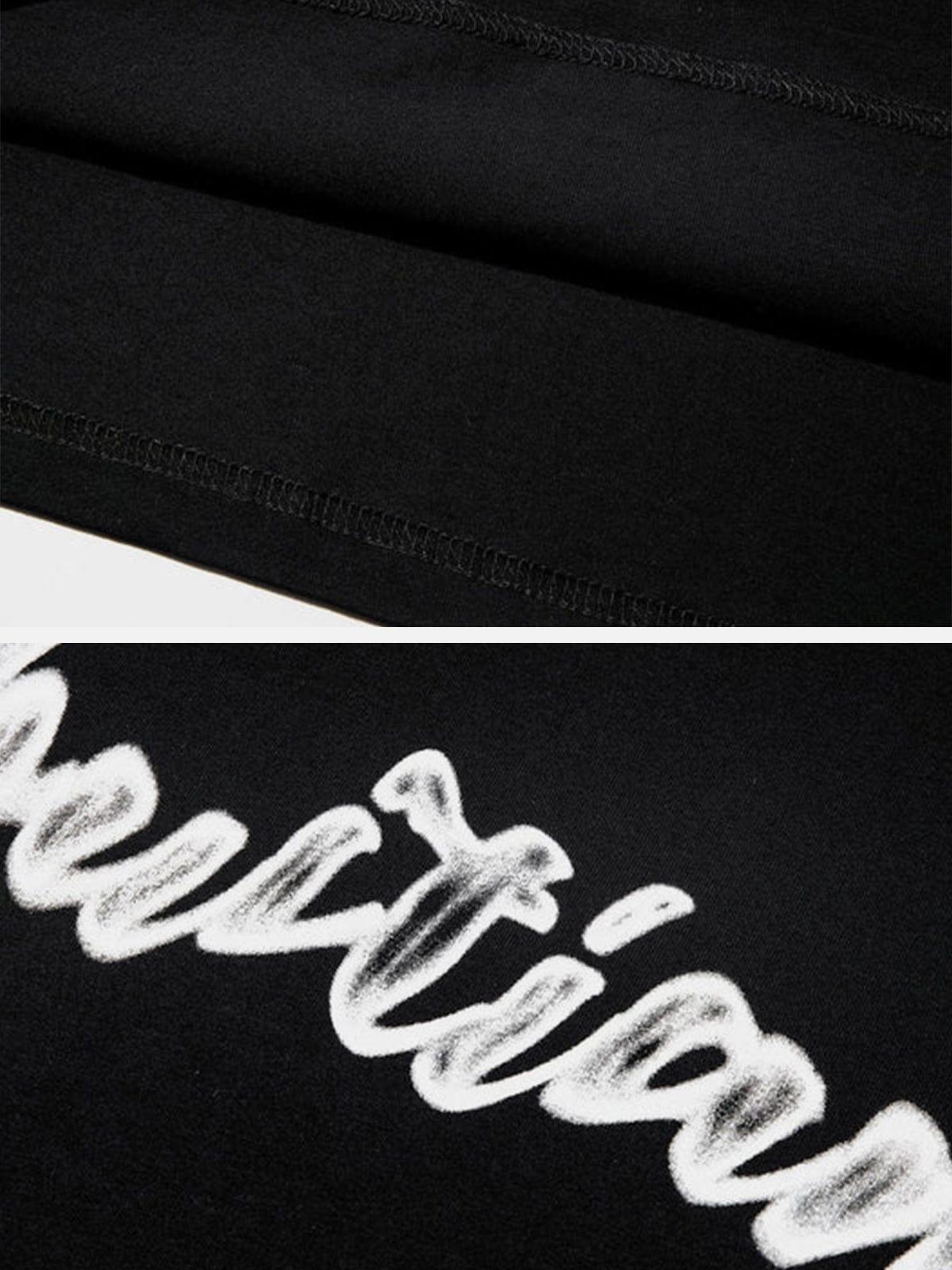 Irregular Letters Graphic Tee