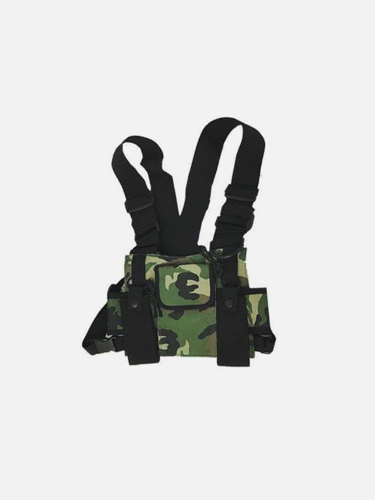 Hip Hop Streetwear Men Fashion Shoulder Bag