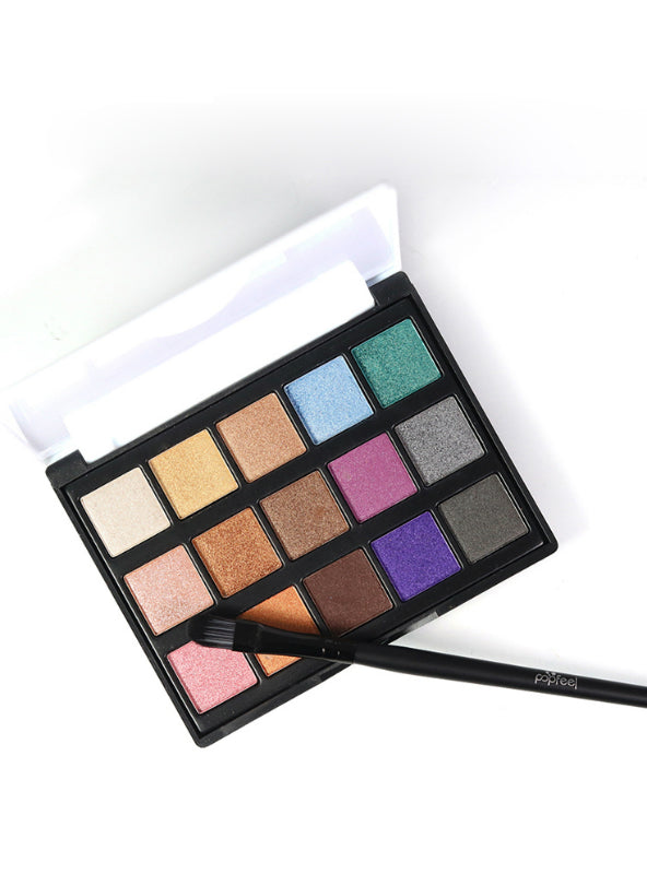 15 Colors Waterproof Pigments Shimmer Matte