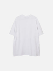 Abstract Print Letters Graphic Tee