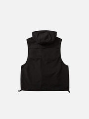 Half Zipper Hood Vest