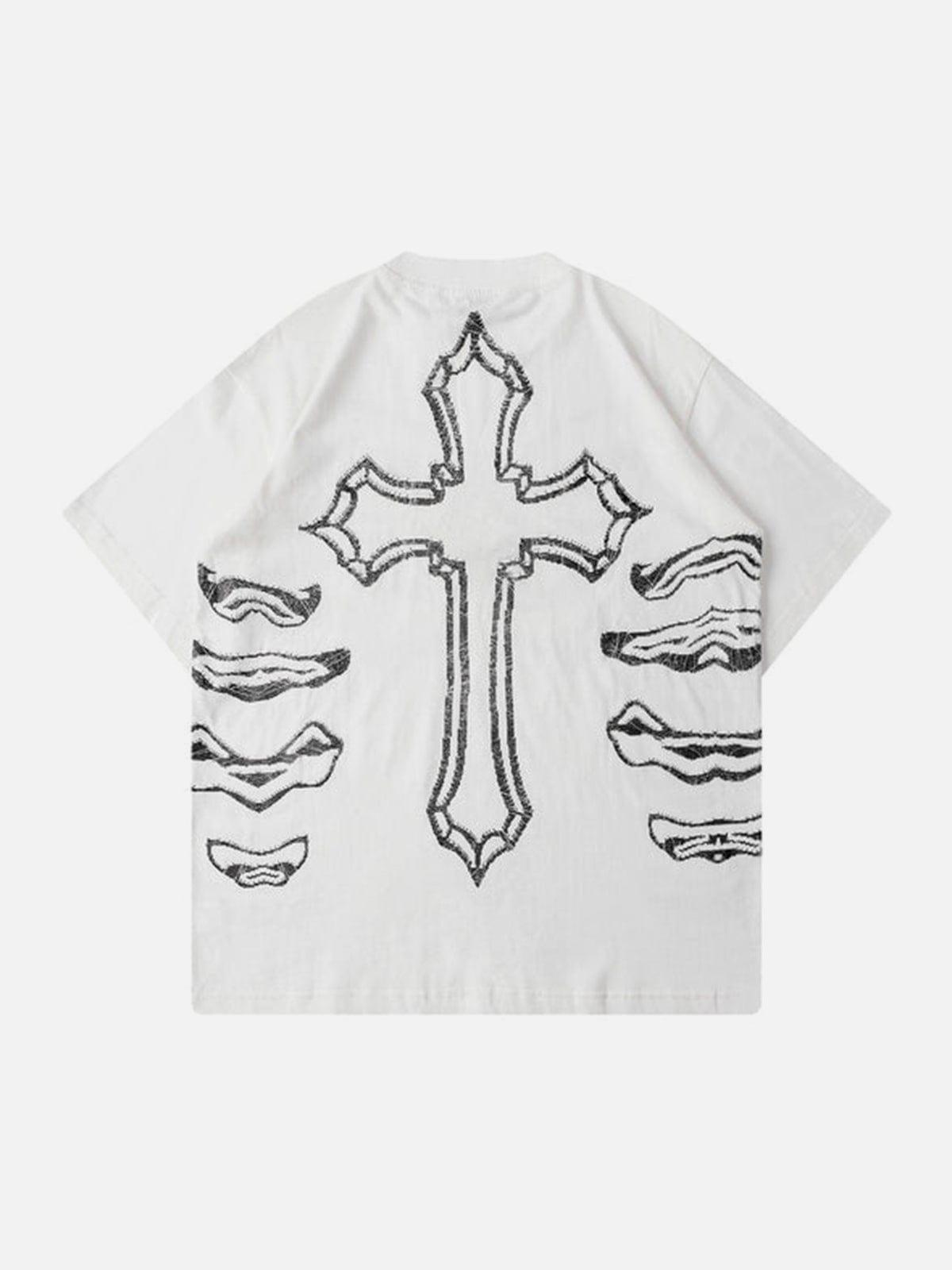 Cross Cotton Graphic Tee