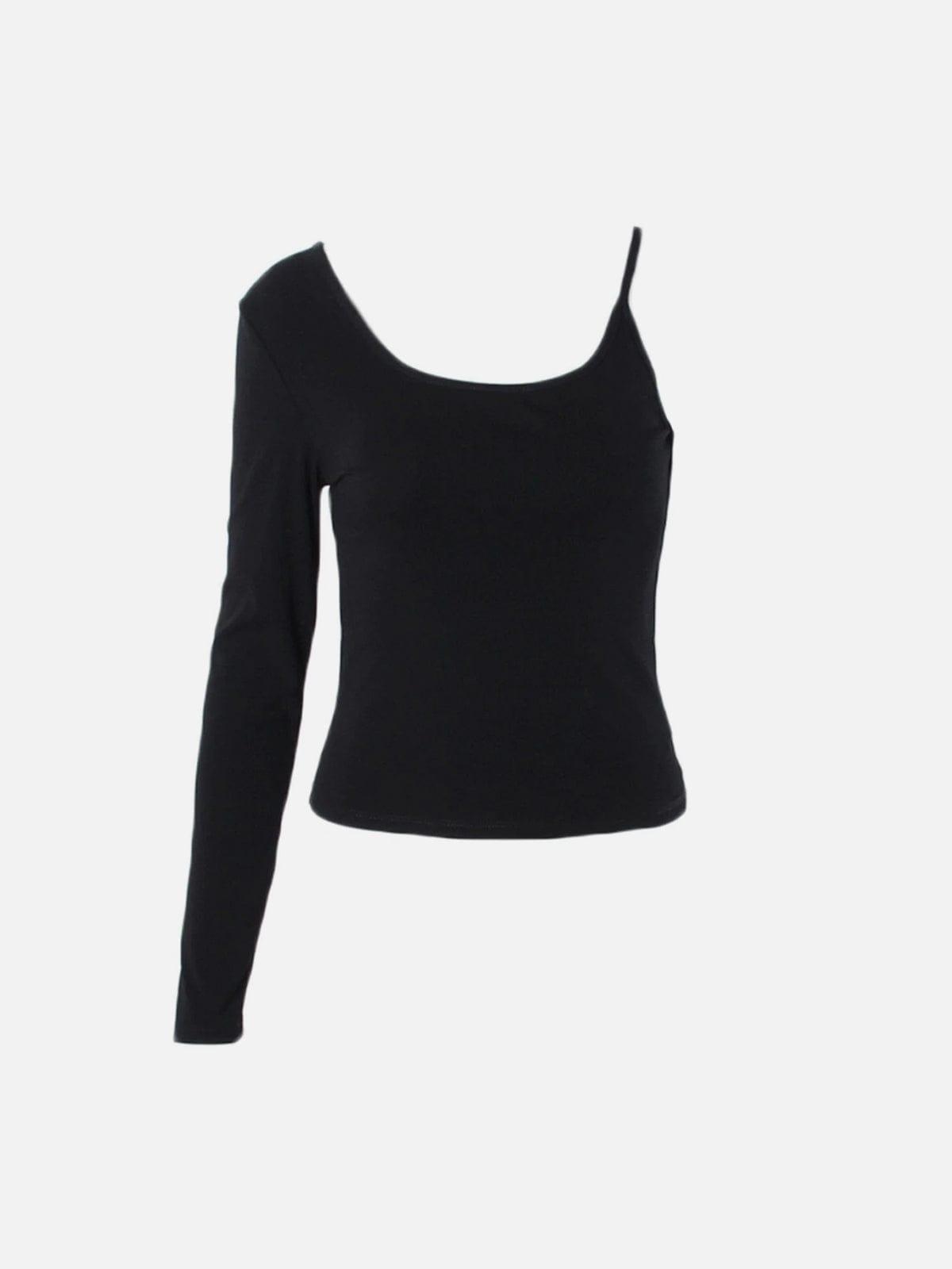 Irregular Patchwork Sleeve T Shirt