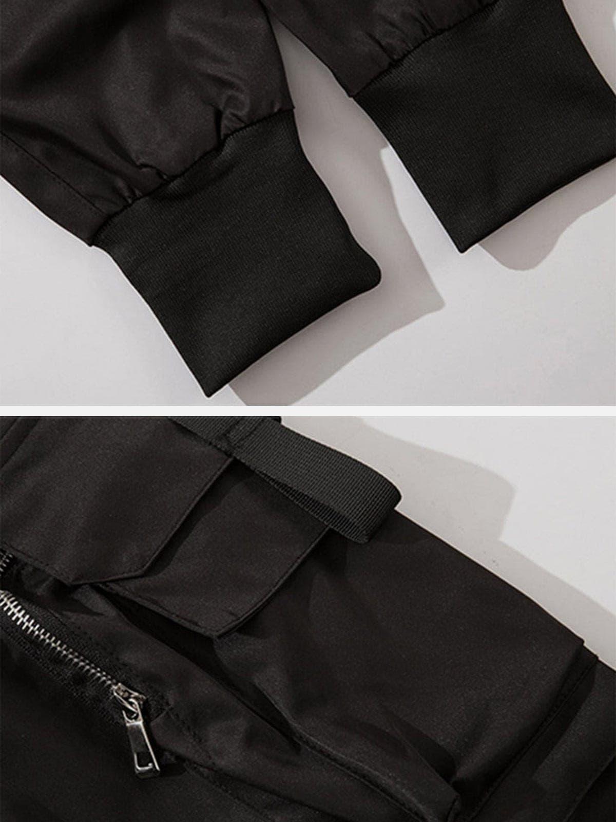 Function Zipper Pockets Cargo Pants