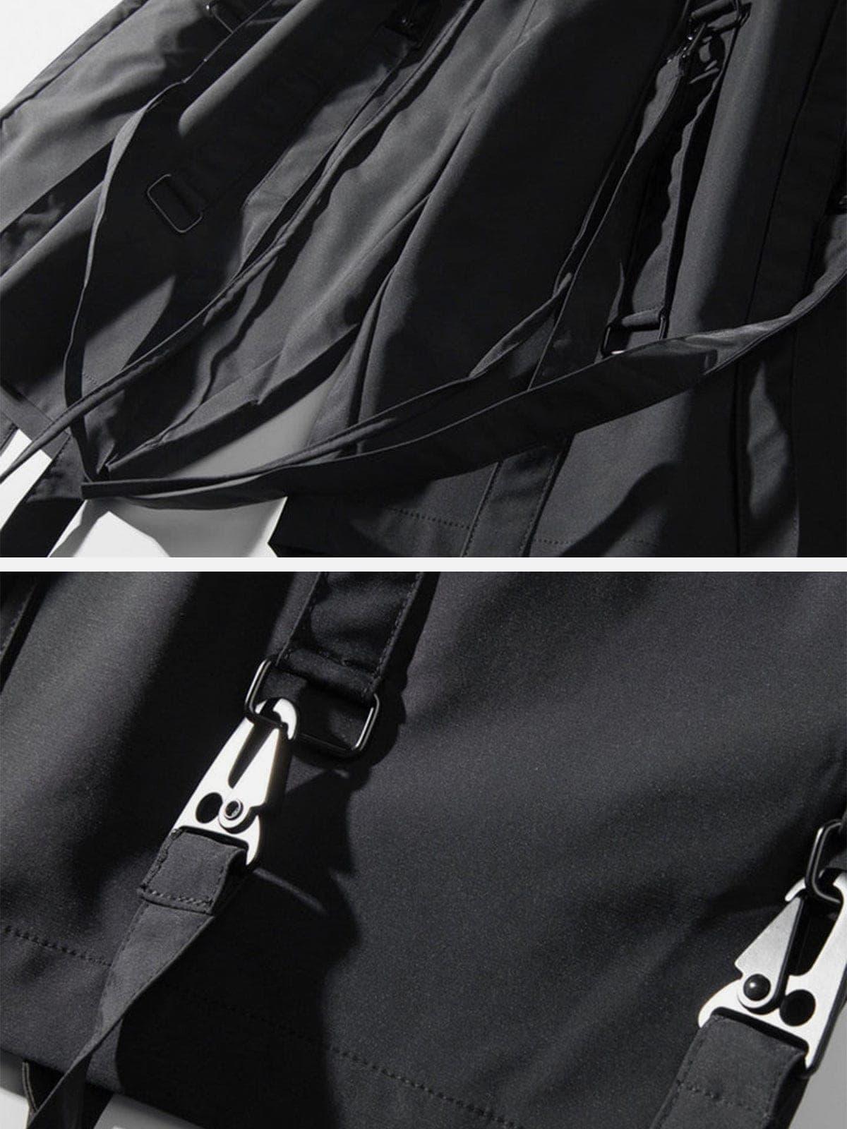 Functional Ribbons Nylon Shorts