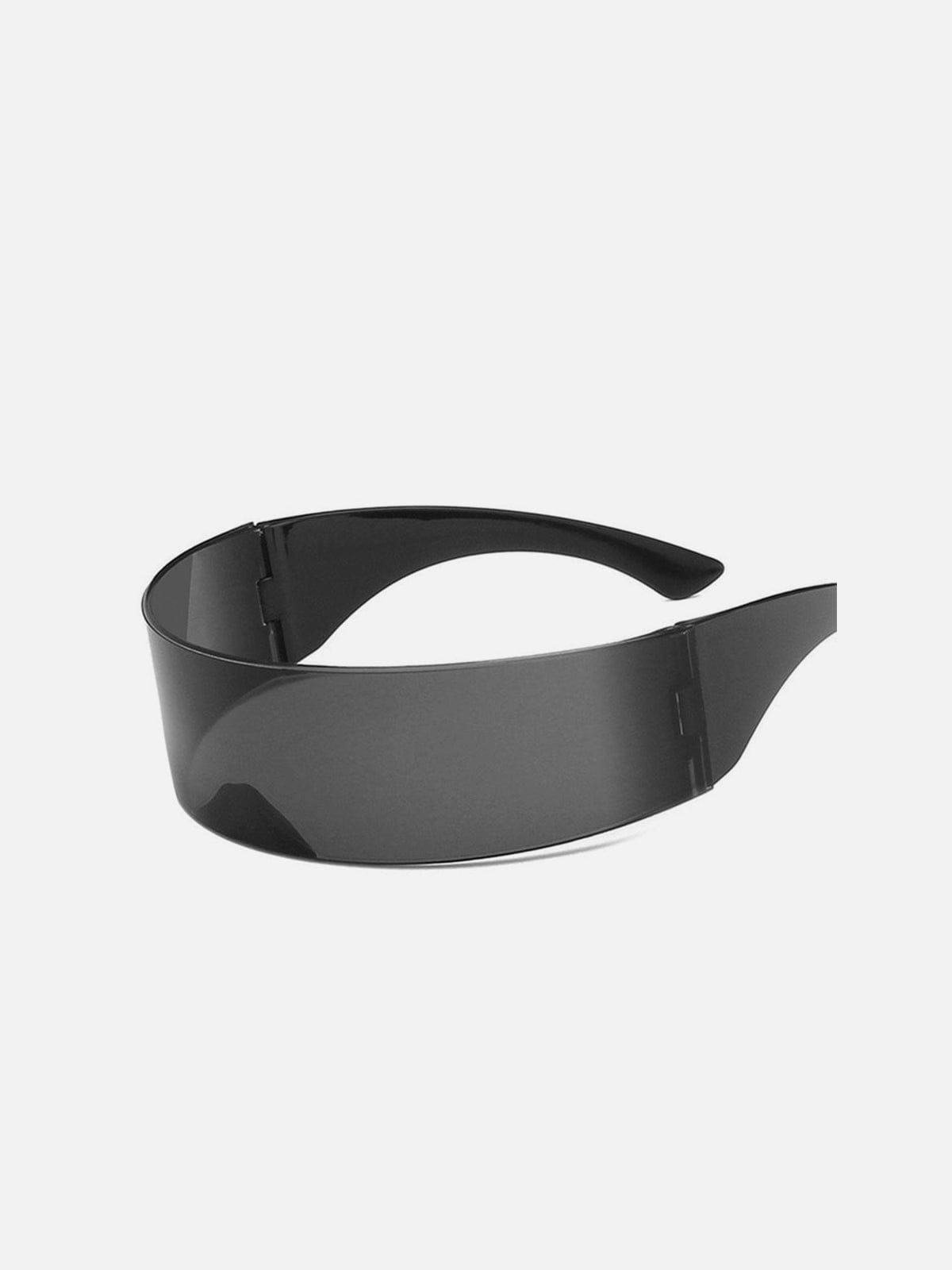 Cyberpunk Technology Translucent Gradient Glasses