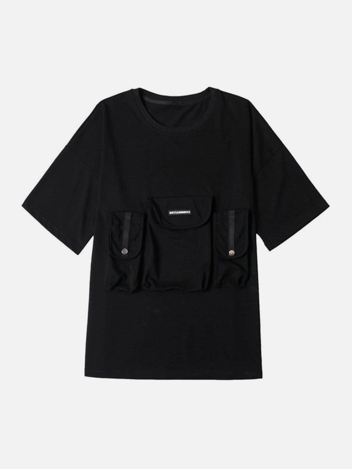 Dark Multi Pockets Tee