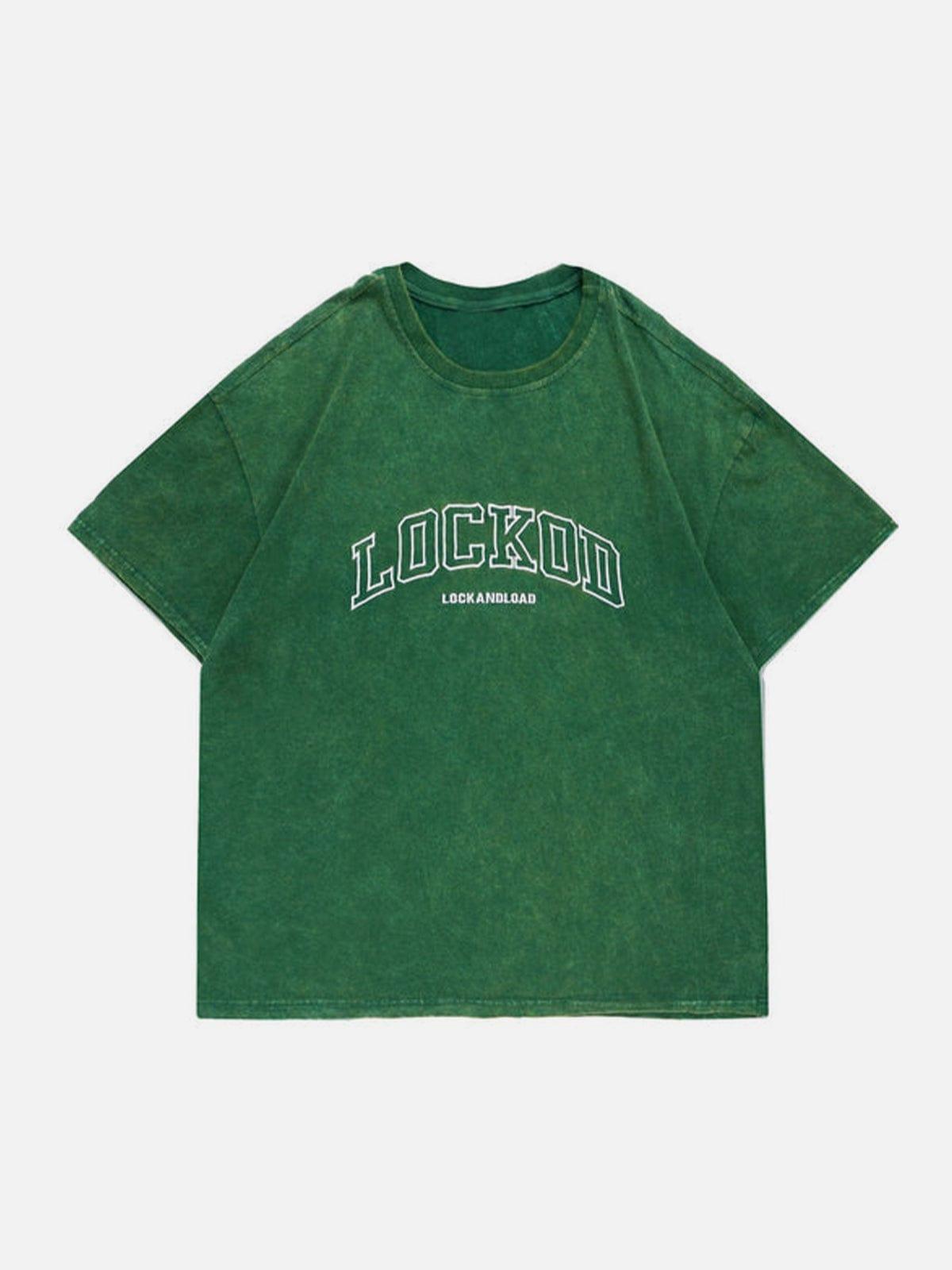Washed Letters Tee