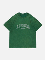 Washed Letters Tee