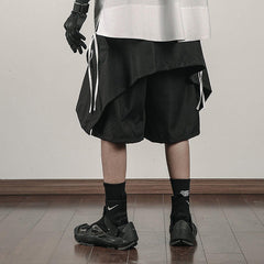 Detachable Apron Cargo Shorts