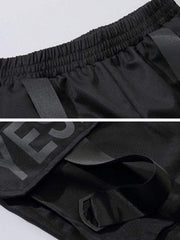 "Streamer buckle" Cargo Pants