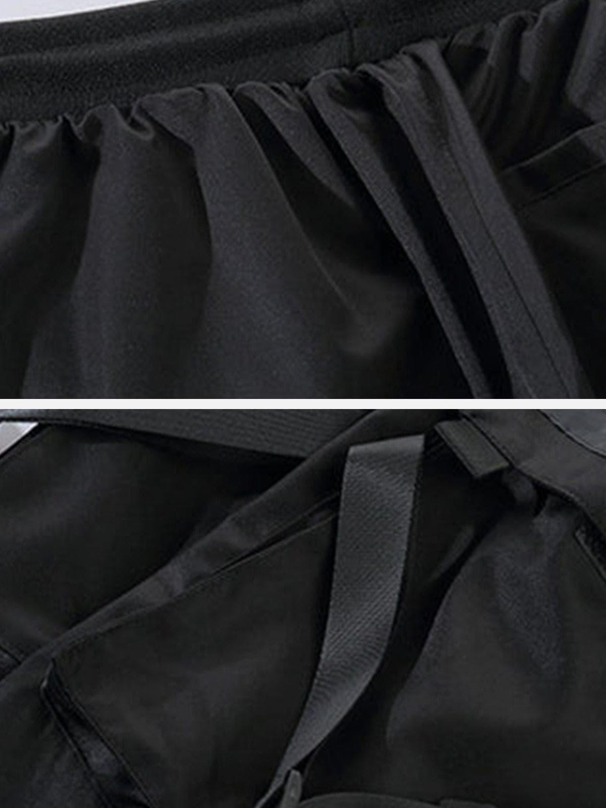 "Multi-pocket Beam Foot" Cargo Pants