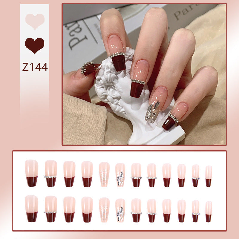 【Z144】Wearable Nails Finished Manicure