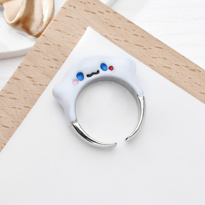 Anime Cartoon Cute Open Rings