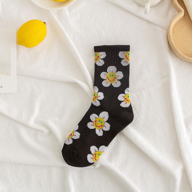 Cute Sun Flower Socks