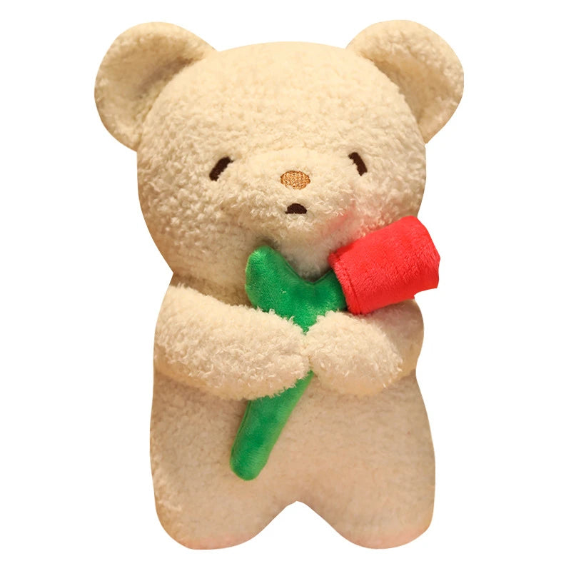 Send Rose Animal Dolls