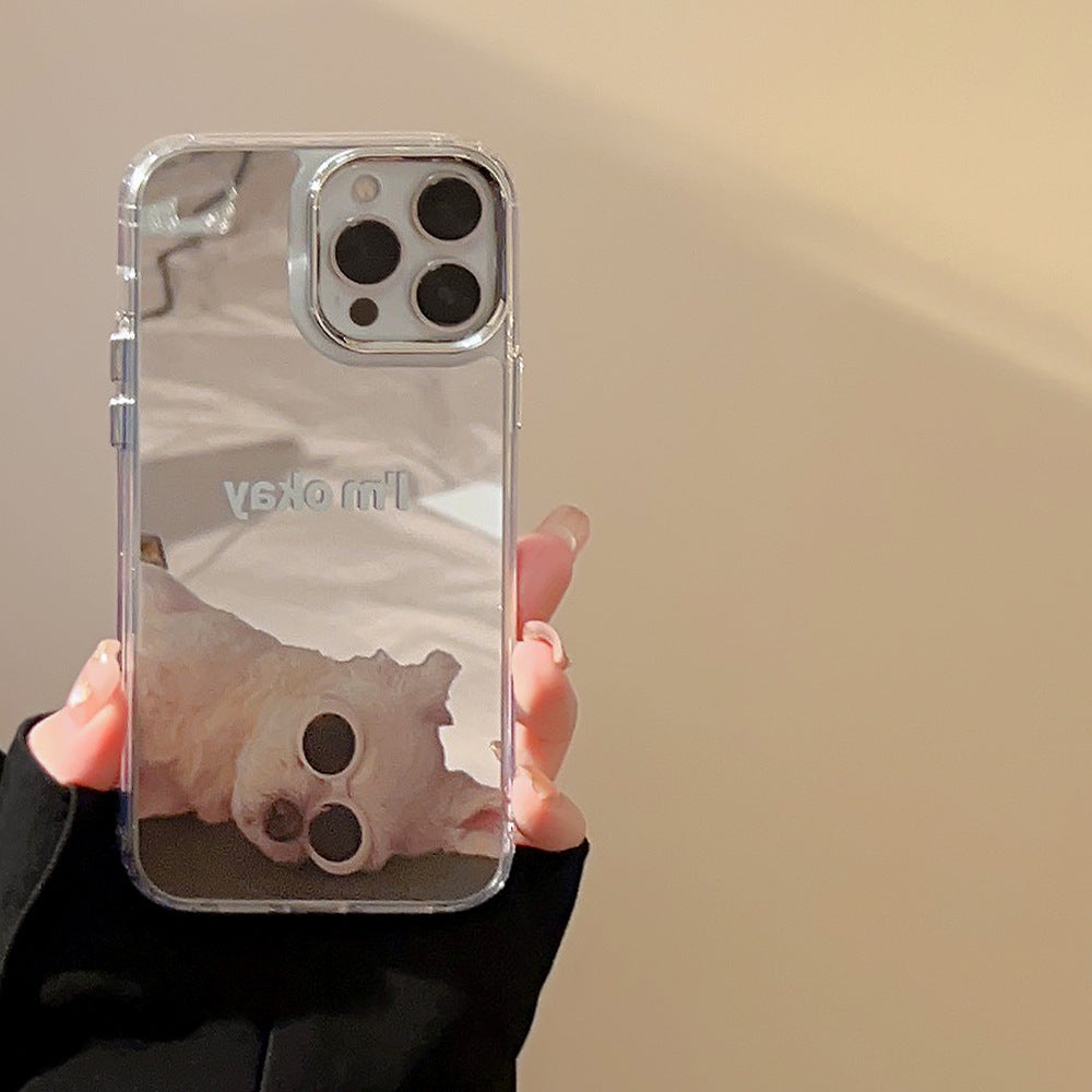 Mirror Funny Dog Phone Case