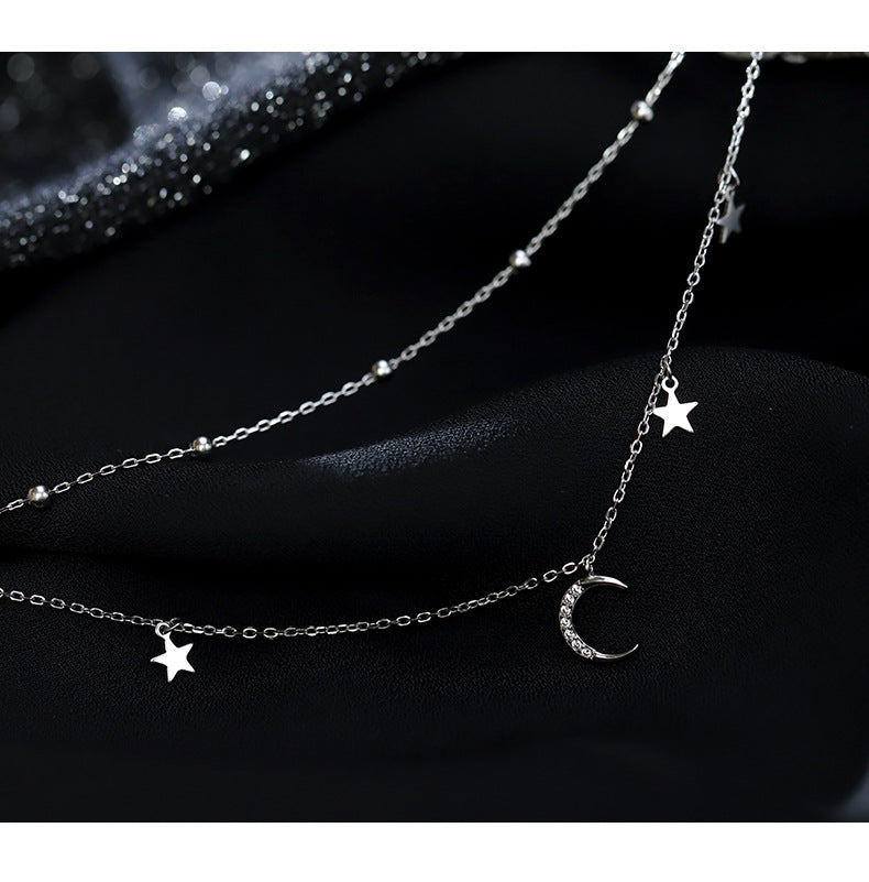 Star And Moon Bracelet(Double layer)/Necklace