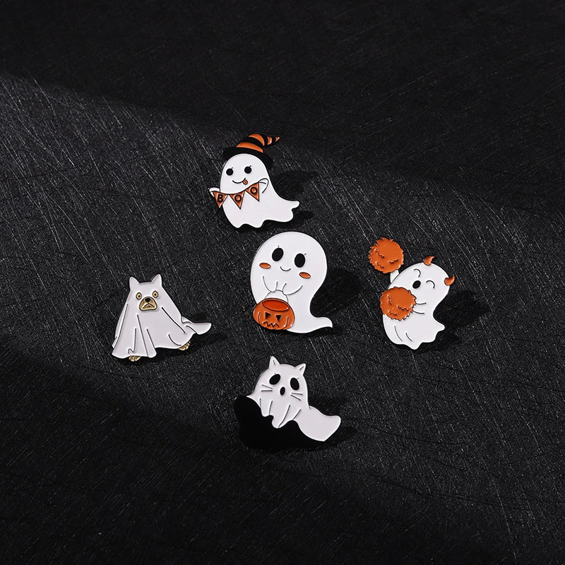 Creative Cartoon Ghost Pins