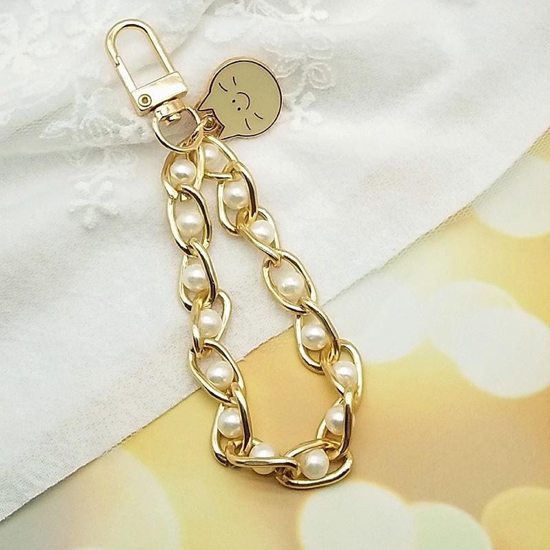 Pearls Alloy Keychain