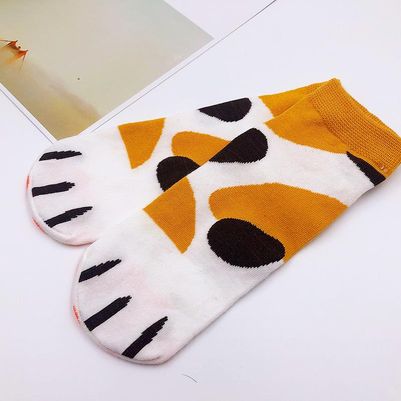 Cartoon Cat Paw Socks