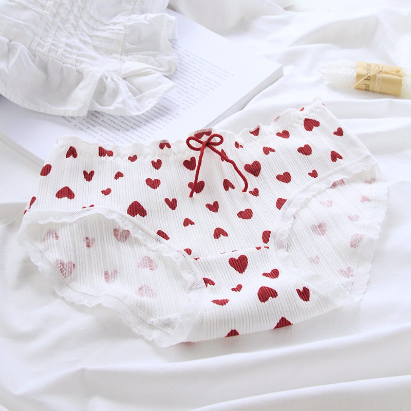 Cute Strawberry Love Panties