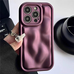 3D Plating Foil Cute Phone Cases For iPhone 15 14 13 12 Pro Max 11