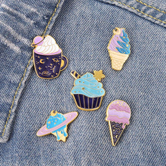 Creative Cartoon Cone Pins