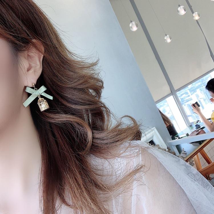 Asymmetric Bow Earrings