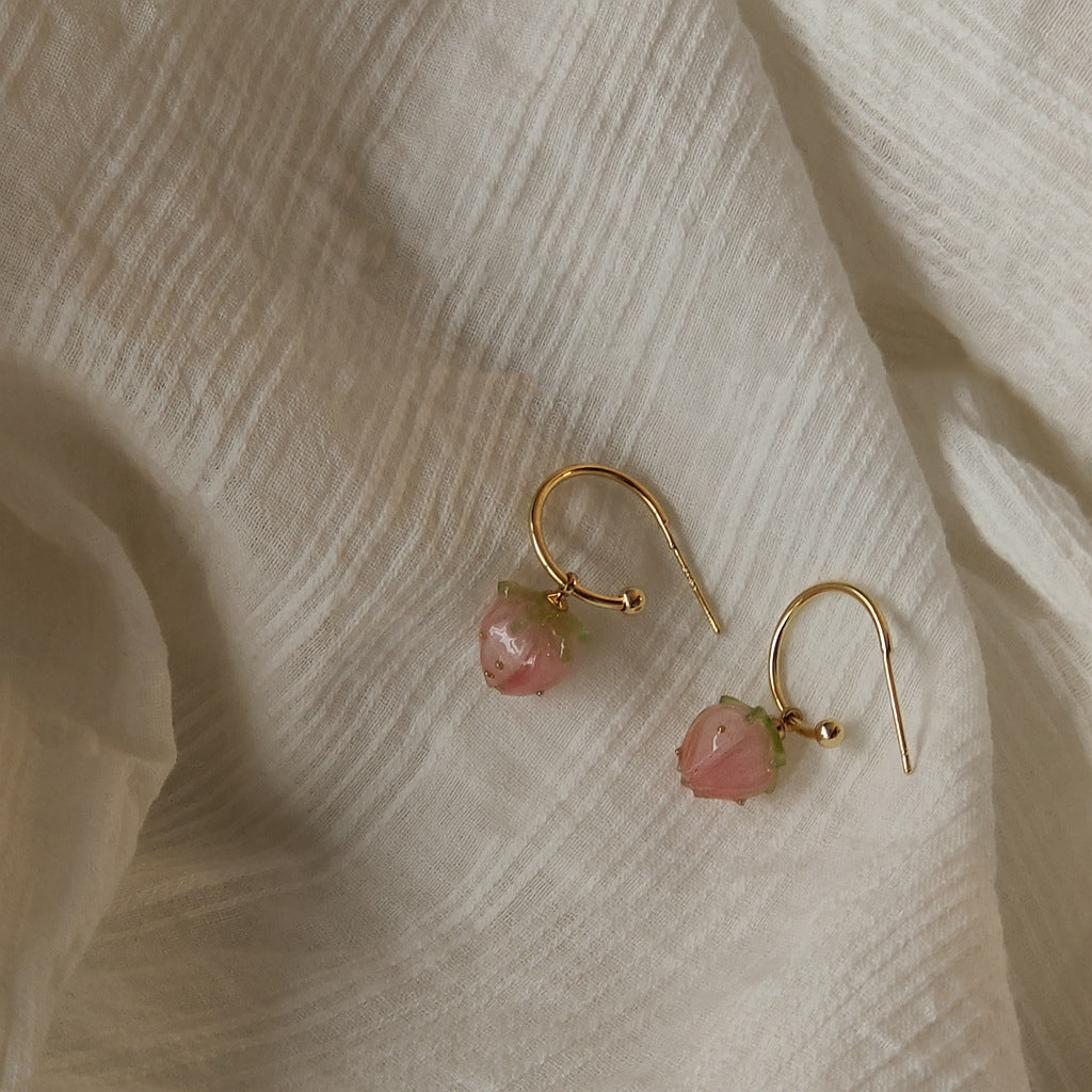 Strawberry Girl Core Earring