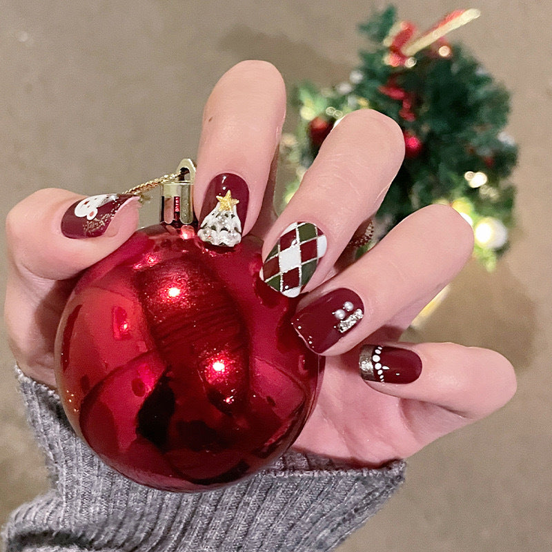 【Z152】Wearable Nails Finished Manicure