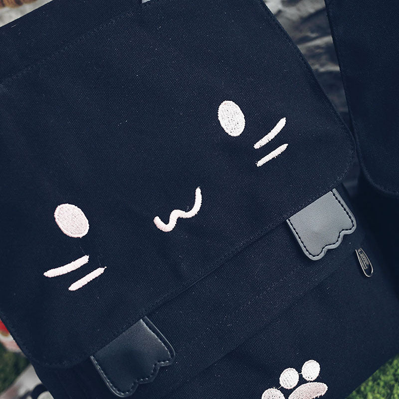 Cute Cartoon Cat Backpack