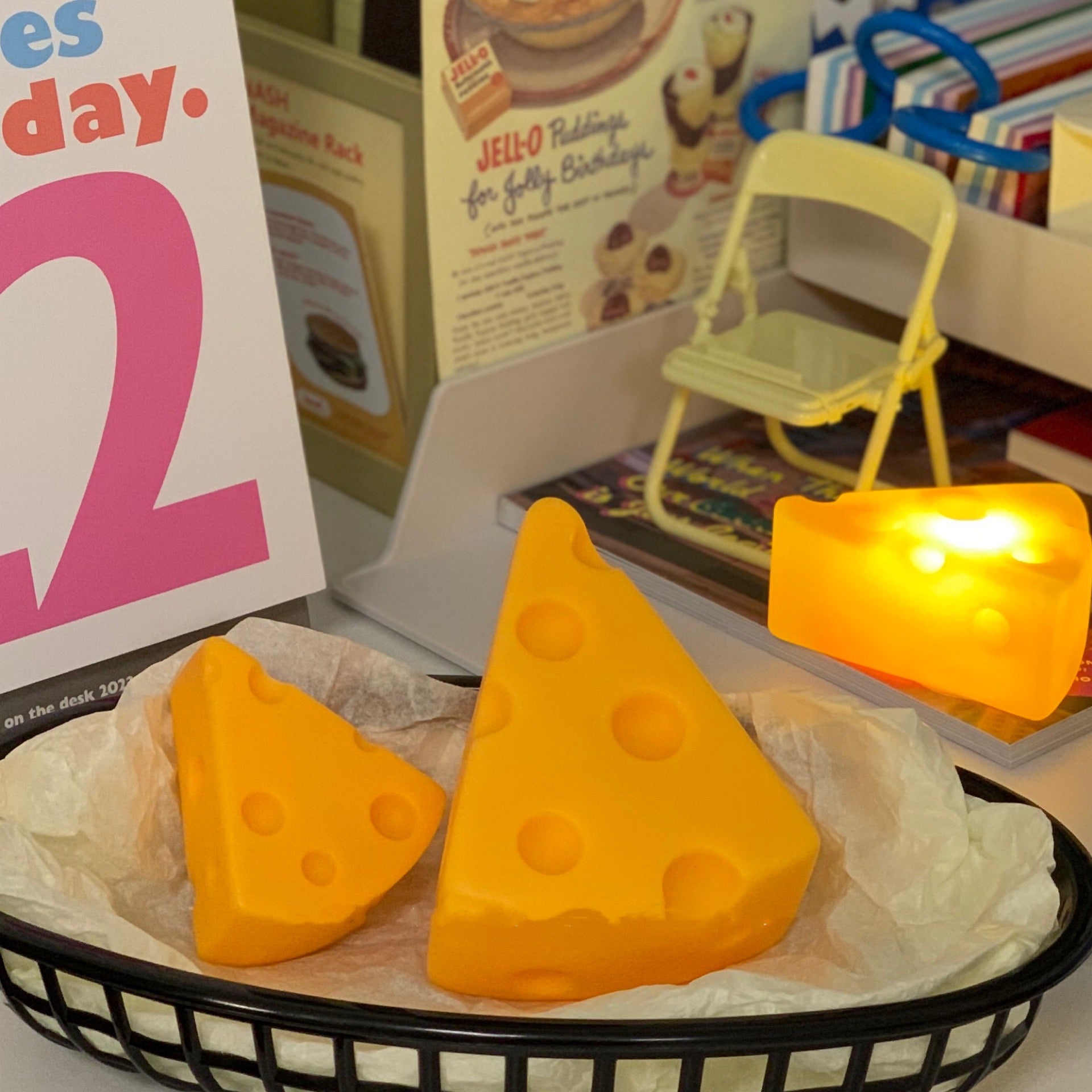 Cute Creative Cheese Nightlight