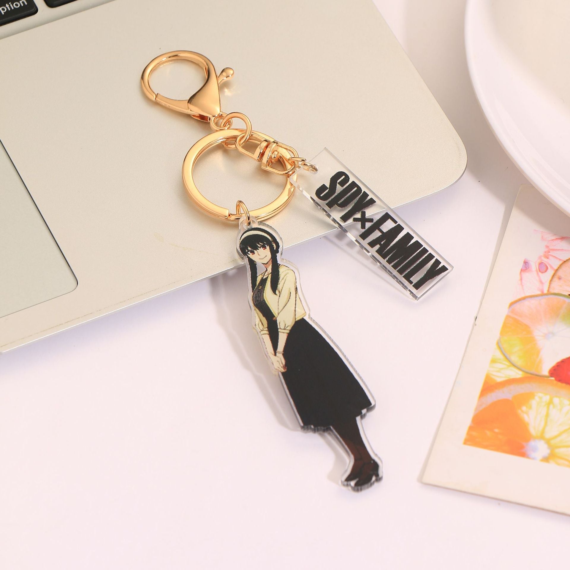 Cute Anime Acrylic Keychain