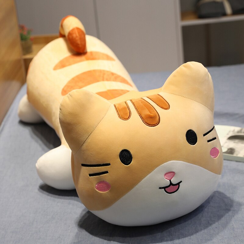 40-100cm big size Butt Cat Pillow Cute Animal Stuffed Plush Toy Doll for Kids Lovely Soft Sleep Pillow Gift for Girl