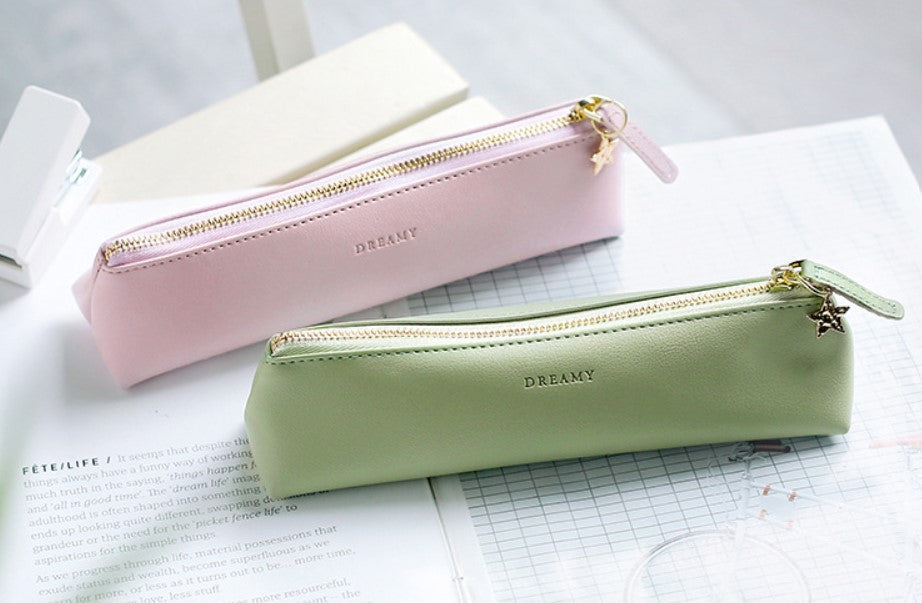 Dreamy Series Leather Pencil Case