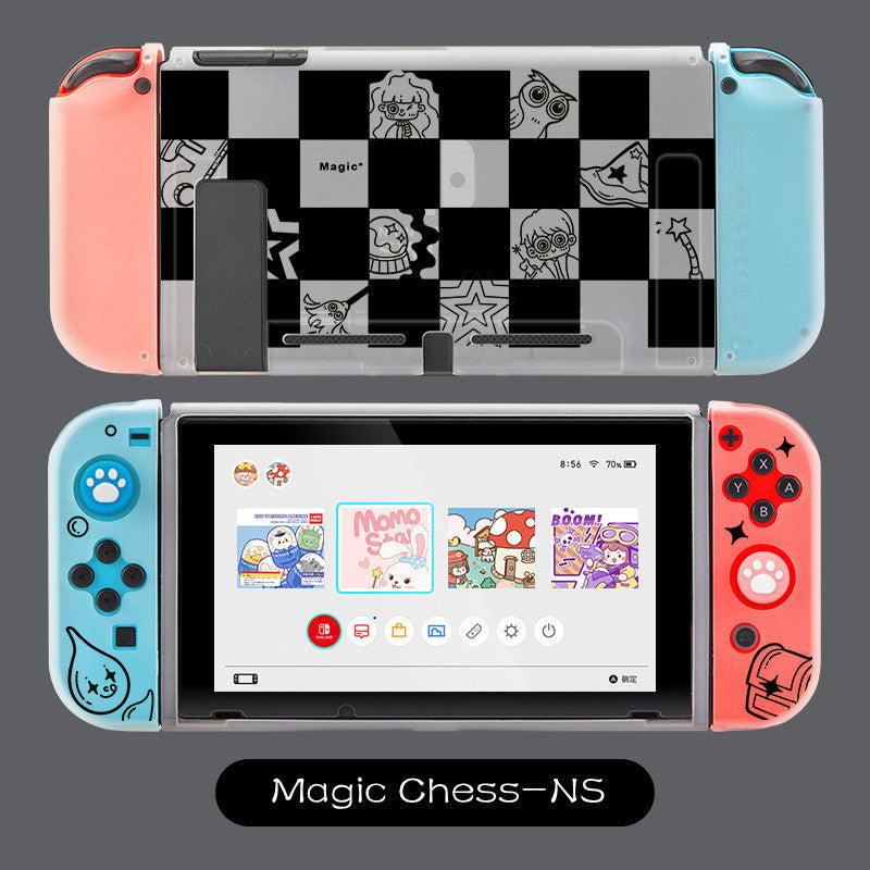 Transparent White Silicone Switch Case Collection