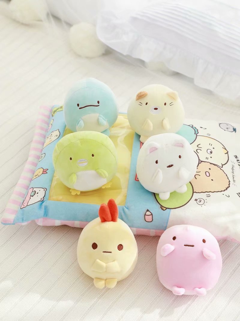 8pcs Kawaii Animal Soft Plush Toy