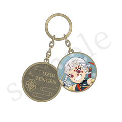 Anime Q Version Metal Epoxy Pendant