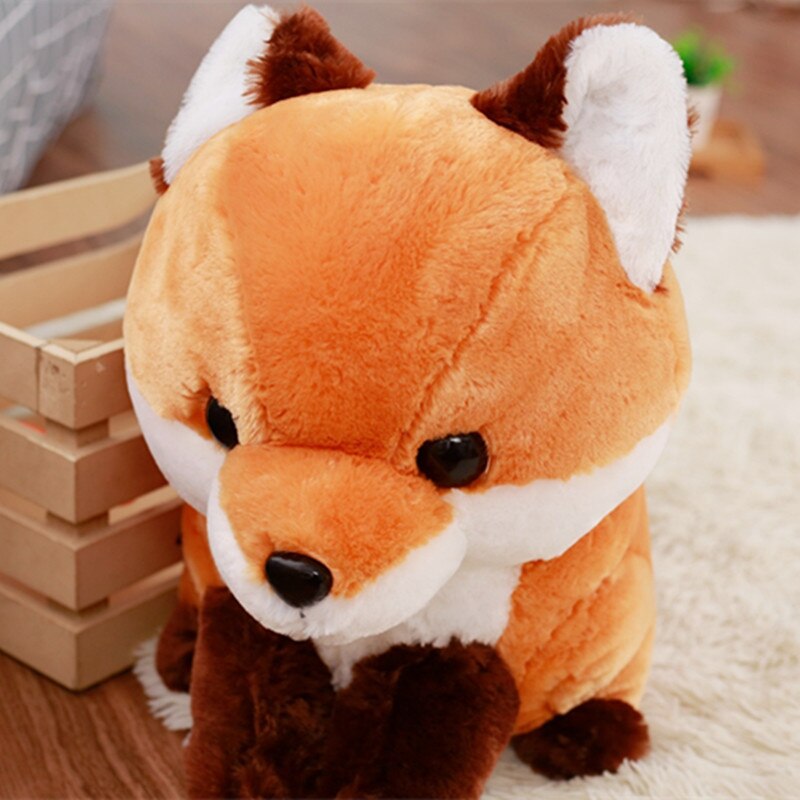 40CM Soft Cute Long tail Fox Plush Toy Stuffed Kids Doll Fashion Kawaii Gift for Children Birthday Gift Home Shop Decor