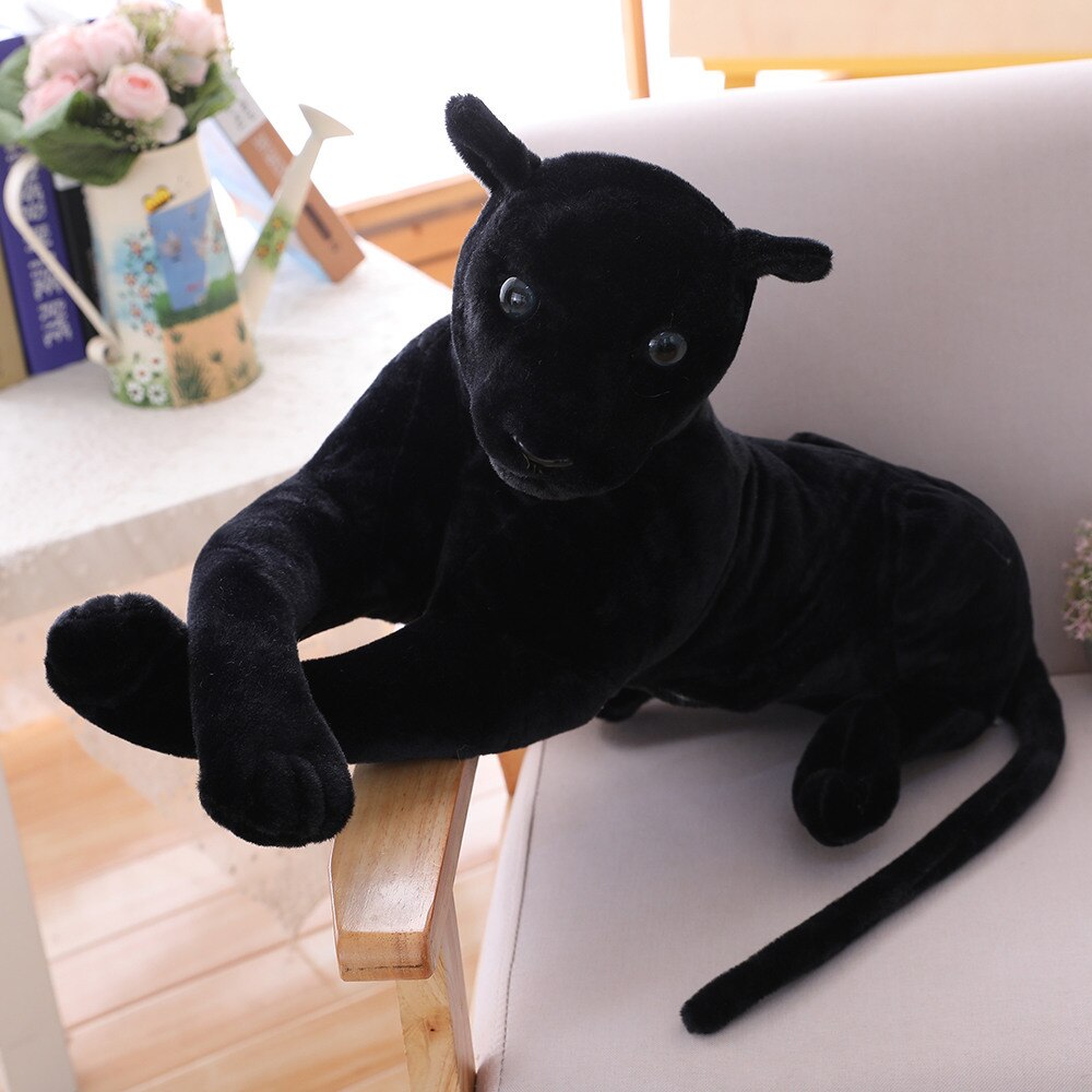 40cm-120cm Simulation Leopard Panther simulation animal gift plush high quality classic toys for children gift free shipping