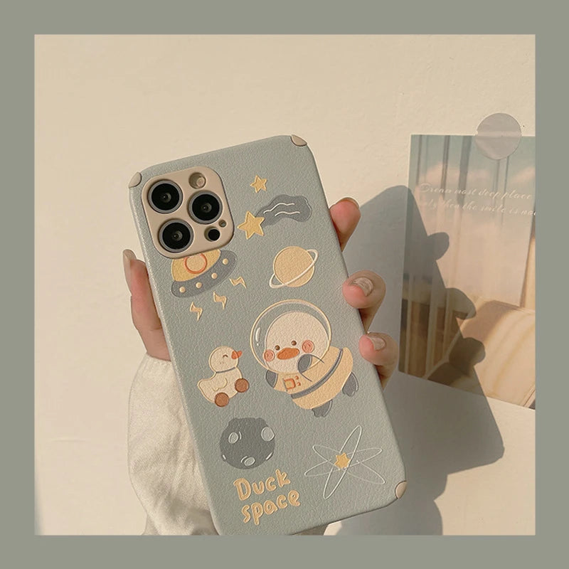 Space Duck Phone Case