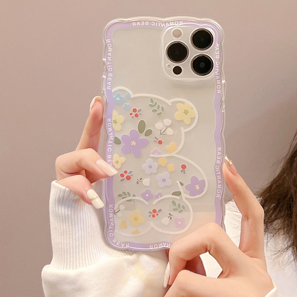 Flower Bear Phone Case