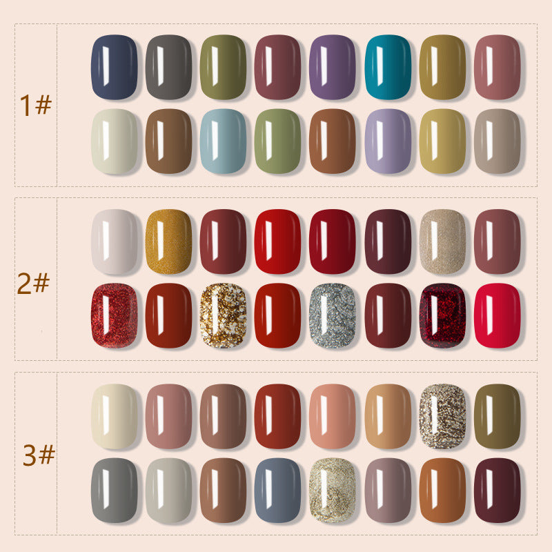 16 Colors Solid Butter Nail Gel Palette