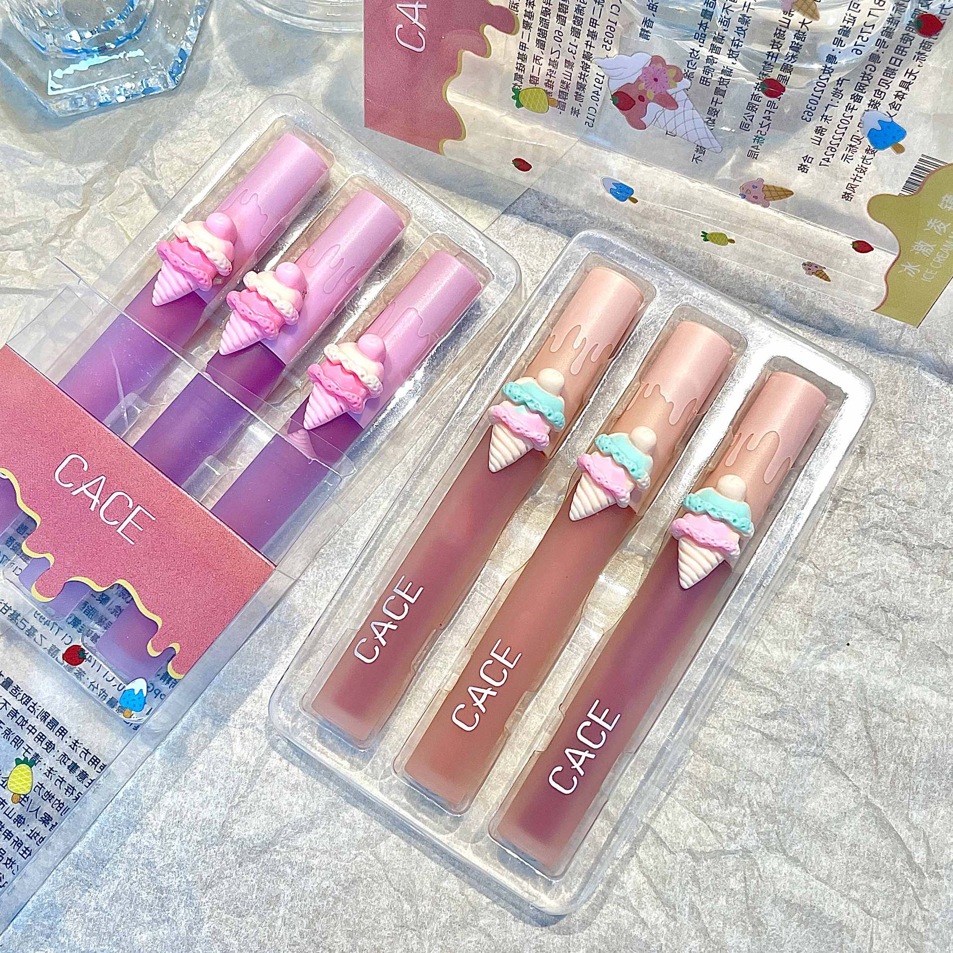 Ice Cream Mirror Lip Gloss