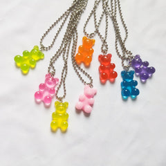 Gummy Bear Ball Chain Choker